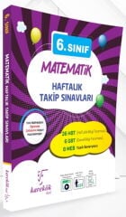 Karekök Yayınları 6. Sınıf Matematik Haftalık Takip Sınavları