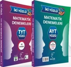 Karekök YKS TYT AYT Matematik İki Yüzlü 20 Deneme Tek Kitap Karekök Yayınları
