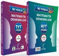 Karekök YKS TYT AYT Matematik İki Yüzlü 20 Deneme Tek Kitap Karekök Yayınları