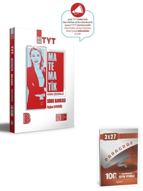 BenimHocam 2026 TYT Matematik Video Çözümlü Soru Bankası+ Anla Kazan Paragraf