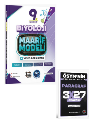Çap 2027 9. Sınıf Biyoloji Maarif Video Ders Kitabı+ EVP Akademi Paragraf