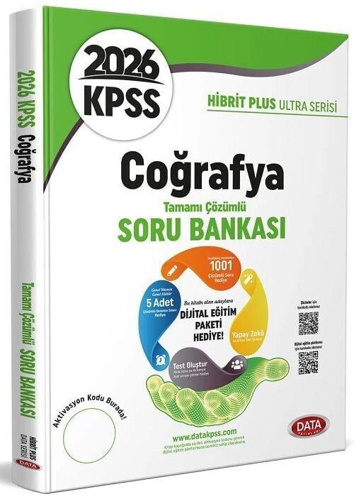 Data 2026 KPSS Coğrafya Ultra Soru Bankası Çözümlü Data Yayınları