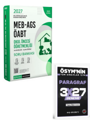 Pegem 2027 ÖABT MEB-AGS Okul Öncesi Öğretmenliği Soru Bankası Çözümlü+ EVP Akademi Paragraf