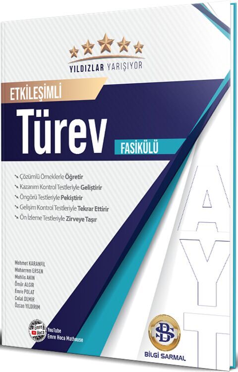 Yıldızlar Yarışıyor AYT Türev Etkileşimli Fasikülü