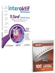 Biyotik 2027 11. Sınıf Biyoloji İnteraktif Etkinlik Kitabı+ Anla Kazan Paragraf