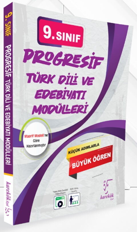 Karekök Yayınları 9. Sınıf Progresif Türk Dili ve Edebiyatı Modülleri