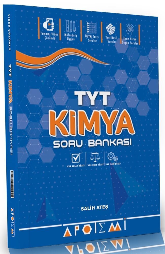 Apotemi Yayınları TYT Kimya Soru Bankası
