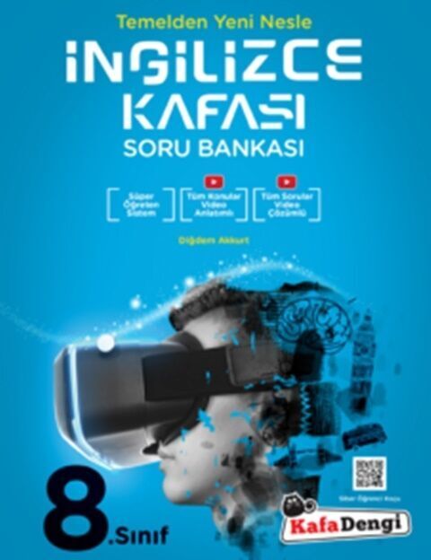 Kafa Dengi Yayınları 8. Sınıf İngilizce Kafası Soru Bankası