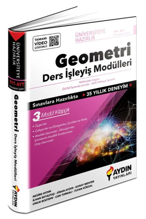 TYT AYT Geometri Ders İşleyiş Modülleri Aydın Yayınları