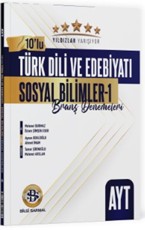 Yıldızlar Yarışıyor AYT Türk Dili ve Edebiyatı Sosyal Bilimler 1 10 lu Branş Denemeleri