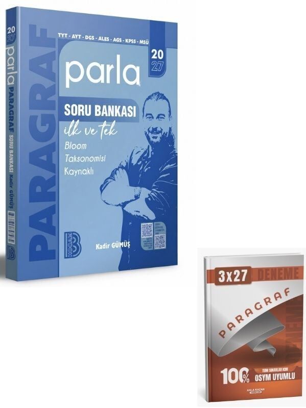 BenimHocam 2027 TYT- AYT- DGS- ALES- KPSS- MSÜ Parla Paragraf Soru Bankası+ Anla Kazan Paragraf