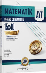 Bilgi Sarmal Yayınları AYT Matematik 15 x 40 Branş Denemeleri