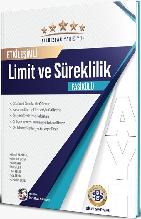 Yıldızlar Yarışıyor AYT Limit ve Süreklilik Etkileşimli Fasikülü