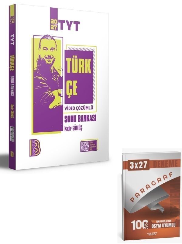 BenimHocam 2027 TYT Türkçe Video Çözümlü Soru Bankası+ Anla Kazan Paragraf