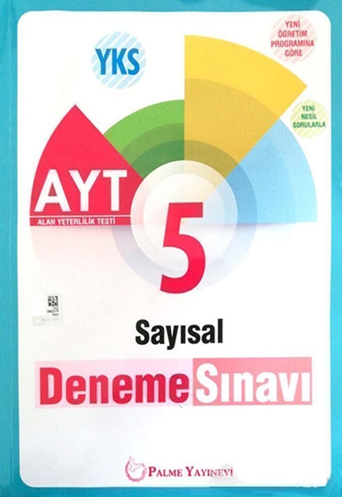 Palme Yayınları AYT Sayısal 5 Deneme Sınavı
