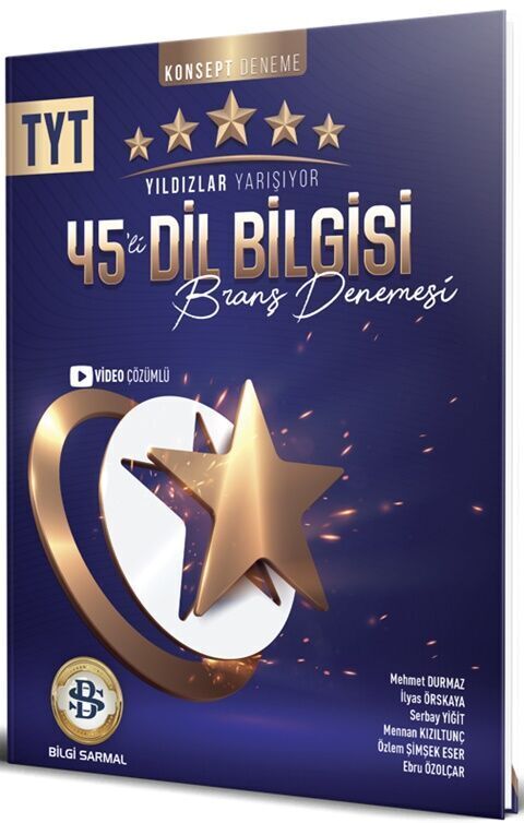 Yıldızlar Yarışıyor TYT Dil Bilgisi 45 li Branş Denemesi