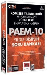 Yargı 2026 Komiser Yardımcılığı Misyon Koruma ve Rütbe Terfi PAEM-10 Disiplin Yıldız Soru Bankası Çözümlü Yargı Yayınları