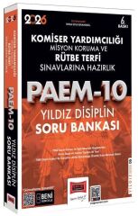 Yargı 2026 Komiser Yardımcılığı Misyon Koruma ve Rütbe Terfi PAEM-10 Disiplin Yıldız Soru Bankası Çözümlü Yargı Yayınları