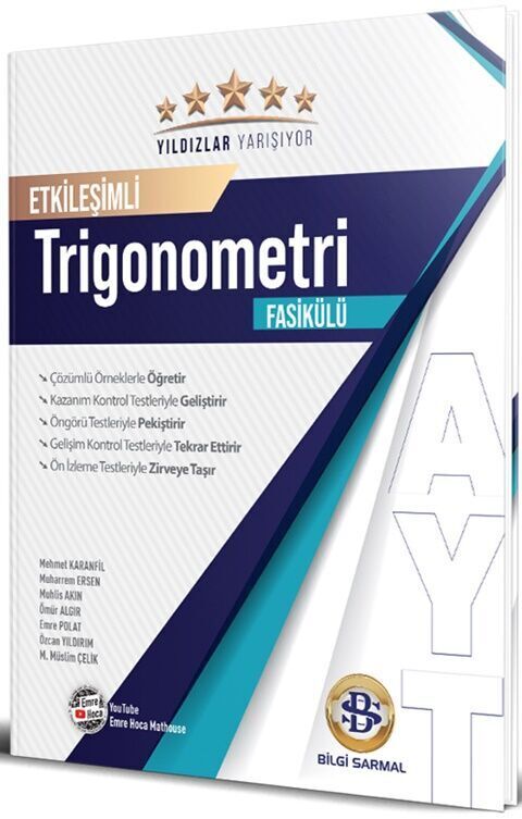 Yıldızlar Yarışıyor AYT Trigonometri Etkileşimli Fasikülü