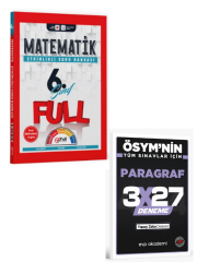 Full Matematik 2027  6. Sınıf Matematik Soru Bankası+ EVP Akademi Paragraf