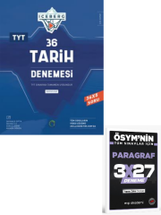 Okyanus 2027 TYT Tarih Iceberg 36 Deneme+ EVP Akademi Paragraf