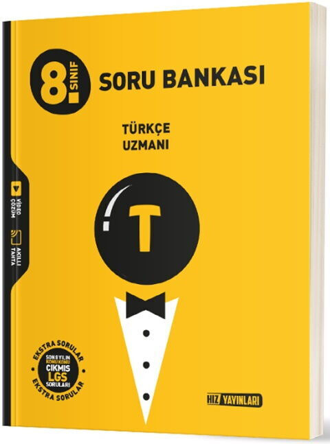2027 Hız Yayınları 8. Sınıf Türkçe Uzmanı Soru Bankası