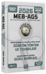 CBA Yayınları 2026 MEB-AGS Eğitim Bilimleri Öğretim Yöntem ve Teknikleri Soru Bankası Çözümlü Pusula Serisi CBA Yayınları