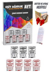 Ders Ortamı 2025 YKS AYT Eşit Ağırlık Branş Deneme Seti Çözümlü Ders Ortamı Yayınları