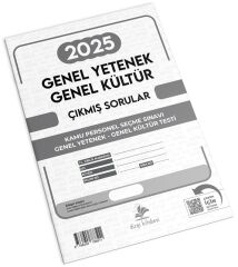 Dizgi Kitap KPSS Genel Yetenek Genel Kültür 2025 Sınavı Çıkmış Sorular Çözümlü Dizgi Kitap Yayınları