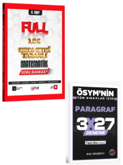 Full Matematik 2027  8. Sınıf Geometri Tabanlı Matematik Soru Bankası+ EVP Akademi Paragraf