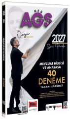 Yargı 2027 MEB-AGS Mevzuat Bilgisi ve Anayasa 40 Deneme Çözümlü - Özgür Özkınık