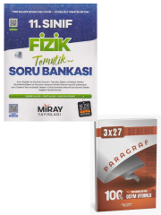 Miray 2027 11. Sınıf Fizik Maarif Model Tematik Soru Bankası+ Anla Kazan Paragraf
