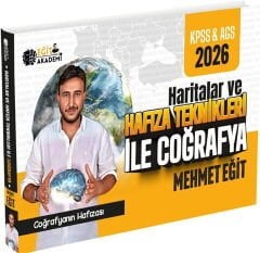 Eğit Akademi 2026 MEB AGS KPSS Mehmet Eğit Haritalar ve Hafıza Teknikleriyle Coğrafya