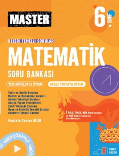 Okyanus Yayınları 6. Sınıf Master Matematik Soru Bankası