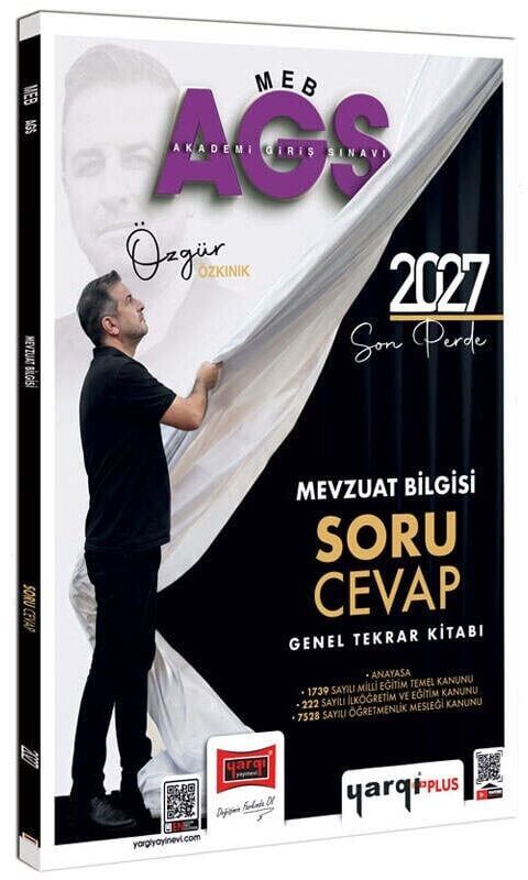 Yargı 2027 MEB-AGS Mevzuat Bilgisi Soru Cevap Genel Tekrar Kitabı - Özgür Özkınık
