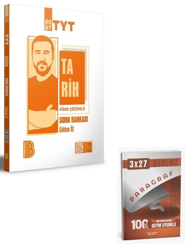 BenimHocam 2027 TYT Tarih Video Çözümlü Soru Bankası+ Anla Kazan Paragraf