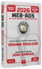 CBA Yayınları 2026 MEB-AGS Eğitim Bilimleri Öğrenme Psikolojisi Soru Bankası Çözümlü Pusula Serisi CBA Yayınları