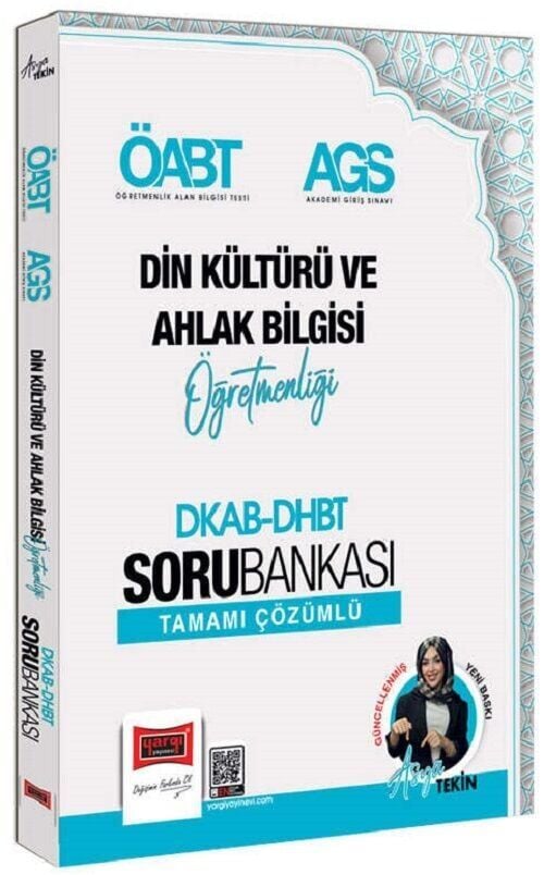 Yargı 2027 ÖABT MEB-AGS DHBT Din Kültürü ve Ahlak Bilgisi Öğretmenliği Soru Bankası Çözümlü - Asya Tekin