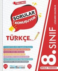 Pruva Akademi 8. Sınıf Türkçe Sorular Konuşuyor Soru Bankası