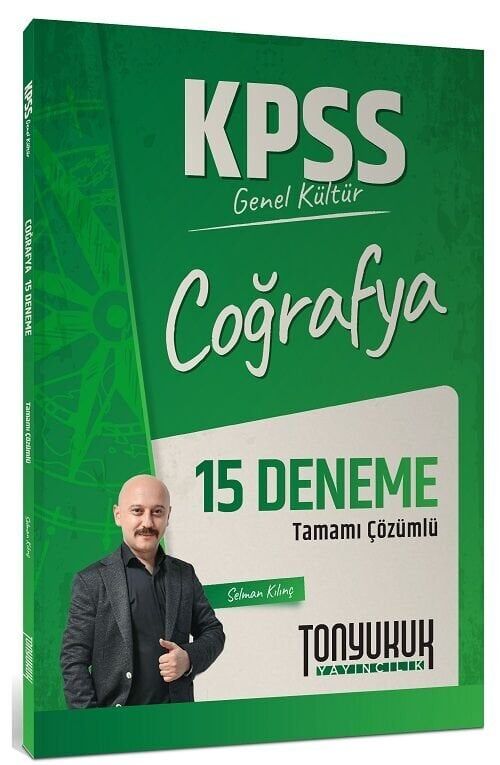 Tonyukuk 2026 KPSS Coğrafya 15 Deneme Çözümlü - Selman Kılınç Tonyukuk Yayıncılık