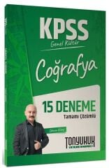 Tonyukuk 2026 KPSS Coğrafya 15 Deneme Çözümlü - Selman Kılınç Tonyukuk Yayıncılık