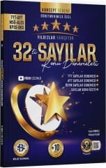 Bilgi Sarmal YKS TYT AYT MSÜ ALES KPSS DGS Sayılar Yıldızlar Yarışıyor 32 li Konu Denemeleri Bilgi Sarmal Yayınları