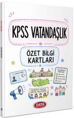 Data Yayınları KPSS Vatandaşlık Özet Bilgi Kartları