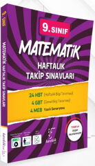Karekök Yayınları 9. Sınıf Matematik Haftalık Takip Sınavları