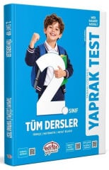 2027 Editör 2. Sınıf Tüm Dersler Maarif Modeli Yaprak Test Editör Yayınları
