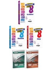 Ankara + Anla Kazan 2026 LGS Türkçe+Matematik+Fen Fasikülleri Anla Kazan Deneme 5li Set