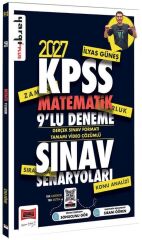 Yargı 2027 KPSS Matematik Sınav Senaryoları 9 Deneme Çözümlü - İlyas Güneş