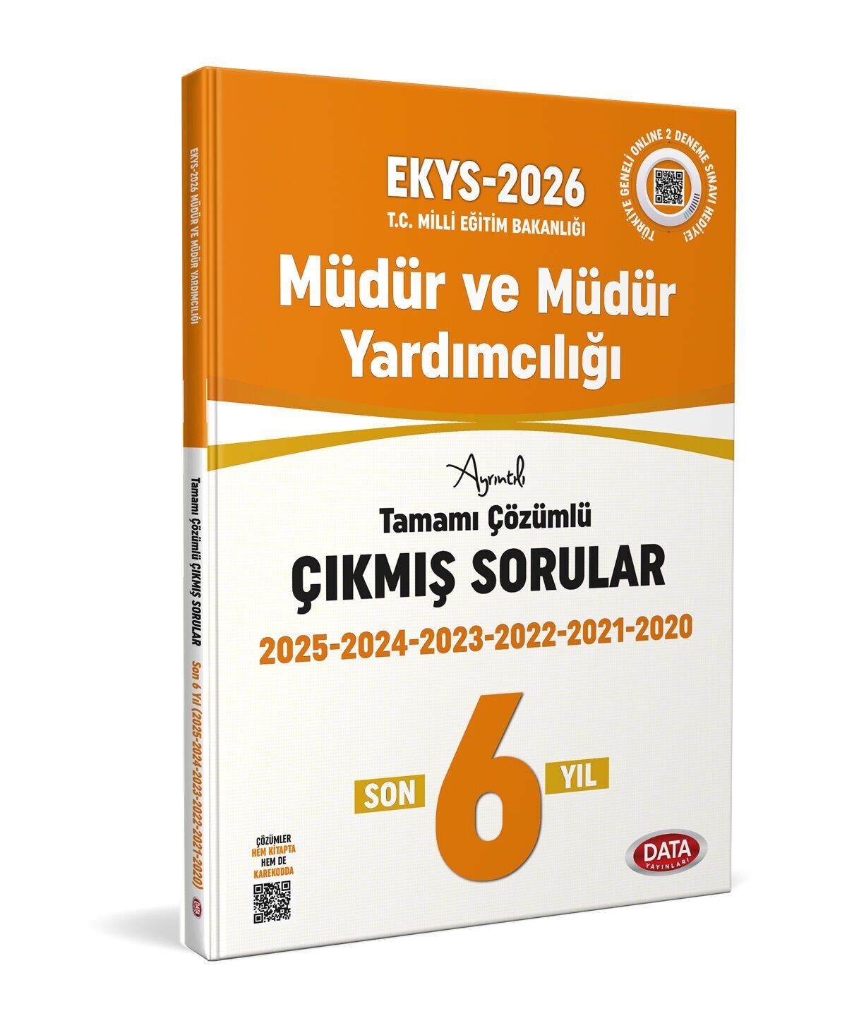 2026 MEB EKYS Müdür ve Yardımcılığı Son 6 Yıl Çıkmış Sorular Data Yayınları