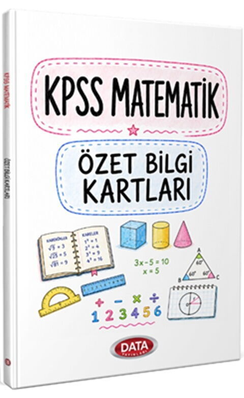 Data Yayınları KPSS Matematik Özet Bilgi Kartları
