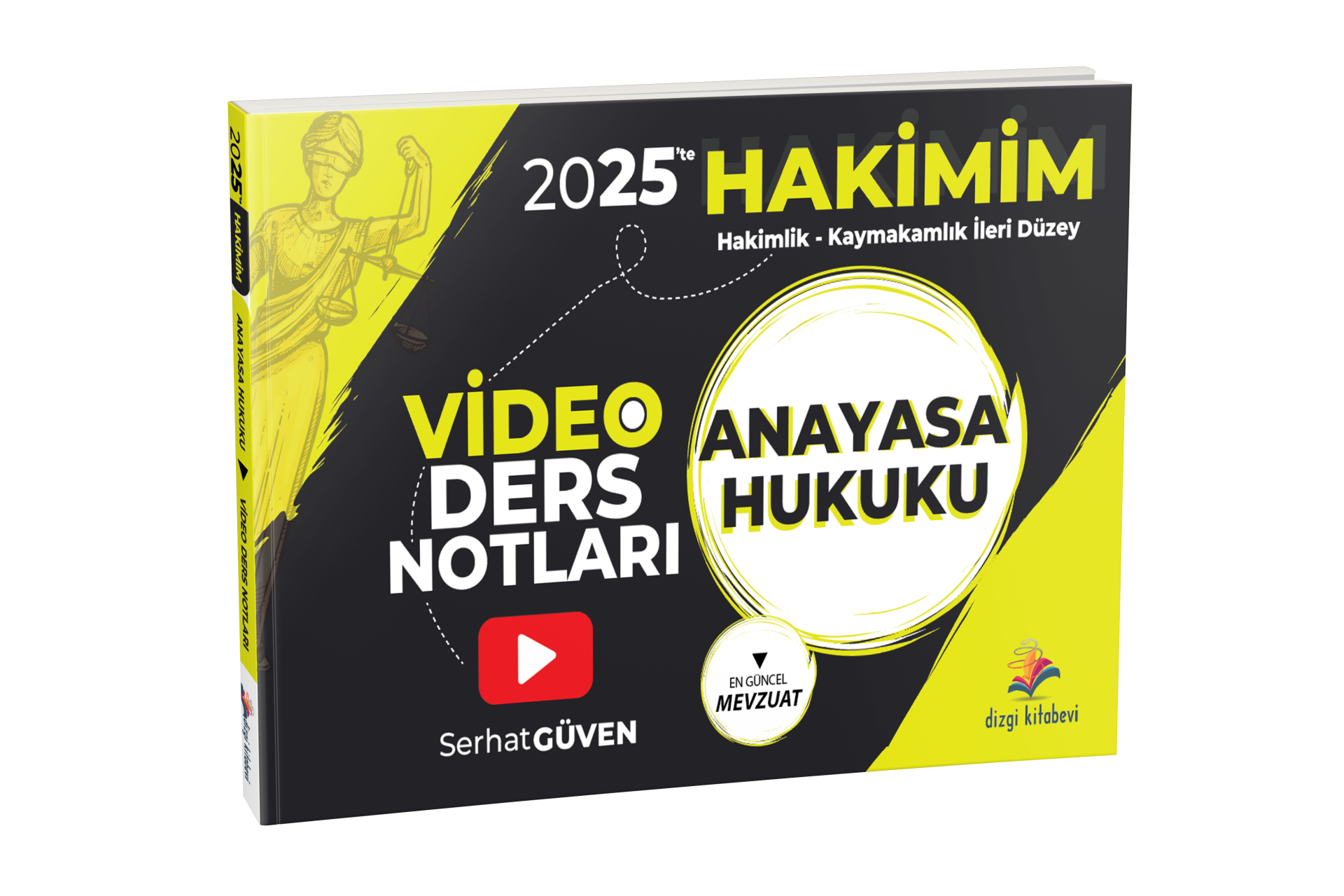 Dizgi Kitap 2025 Hakimlik Hakimim Anayasa Hukuku Video Ders Notları - Serhat Güven Dizgi Kitap